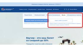 Как оплатить билеты Аэрофлота онлайн в БергХофф