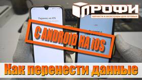 Как перенести данные с iOS на Android в БергХофф