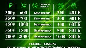 Как узнать условия тарифа и услуг МегаФона в БергХофф