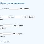 Как перевести проценты в дробь