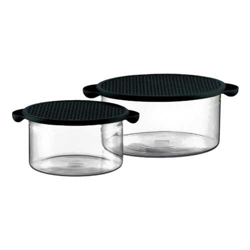 Набор емкостей для запекания с крышками (2 штуки) BODUM Hot Pot, 2,5л, K10127-913 в БергХофф