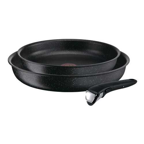 Набор посуды Tefal Ingenio Authentic L6719072 Черный в БергХофф