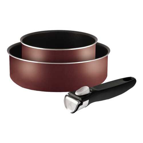 Набор посуды Tefal Ingenio PTFE Red 3шт в БергХофф