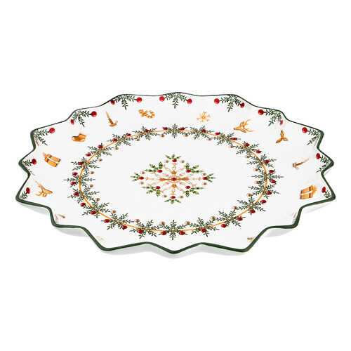 Блюдо Lefard, Christmas Collection, 39,5 см, снежинка в БергХофф