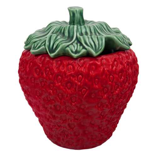 Чаша суповая Bordallo Pinheiro Strawberries 450 мл, 11,5x11,5x11 см в БергХофф