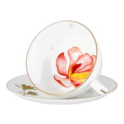 Чашка с блюдцем Julia Vysotskaya Flowers. Magnolia 250мл в БергХофф