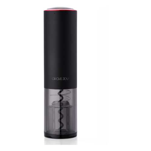 Электрический штопор Xiaomi Circle Joy Round Stainless Steel Electric Wine Opener Black в БергХофф