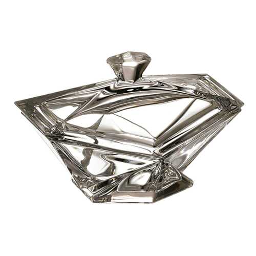 Конфетница с крышкой Crystalite Bohemia Оригами в БергХофф