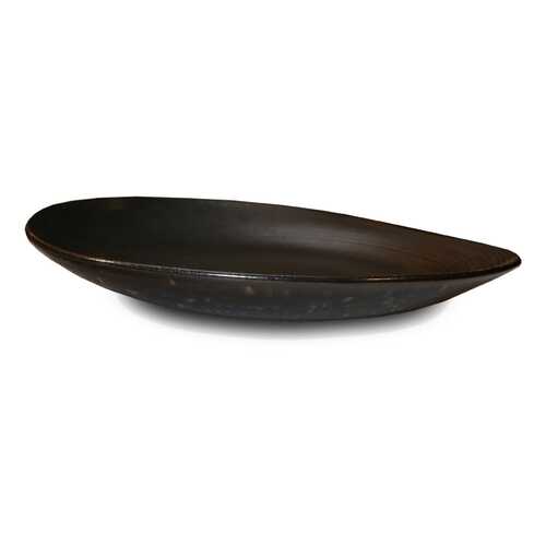 Тарелка, Vista Alegre, Leaves, Каменная керамика, 25 см, коричневая в БергХофф
