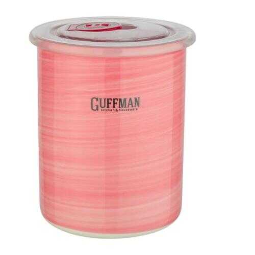 Банка для сыпучих продуктов GUFFMAN, Ceramics, 0,6 л, розовый в БергХофф