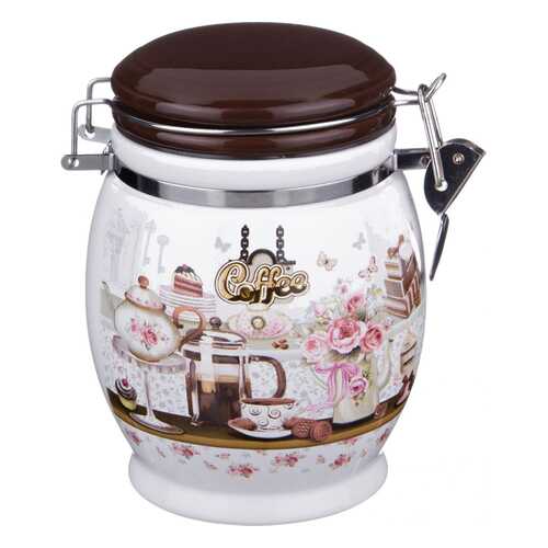 Емкость для сыпучих продуктов AGNESS, Coffee, 0,75 л в БергХофф