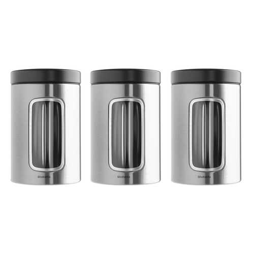 Набор банок для хранения Brabantia 335341 в БергХофф