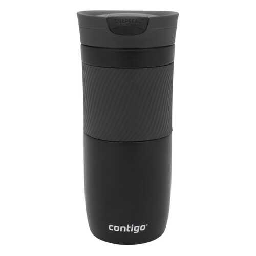 Tepмокружка Contigo Byron Matte Black чёрный матовый, 470 мл в БергХофф