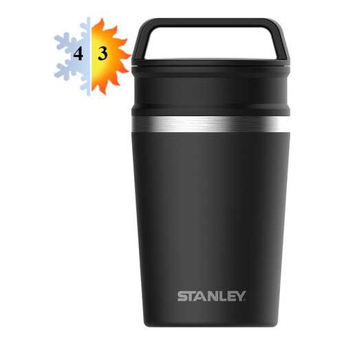 Термокружка 0.23л STANLEY Adventure - Черная (10-02887-028) в БергХофф