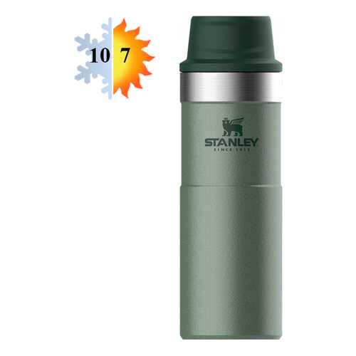 Термокружка 0.47л STANLEY Classic One hand 2.0 - Зеленая (10-06439-030) в БергХофф